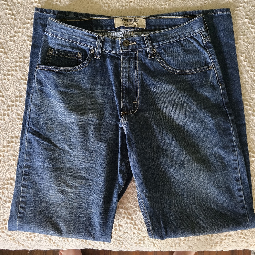Wrangler Men's Relaxed Fit Denim Jeans Size 31x32